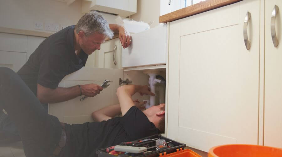 Professional burst pipe repair services in Denton, TX